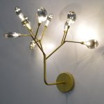 Arandela galho de arvore luz de led
