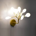 Arandela galho de arvore luz de led - Imagem 2