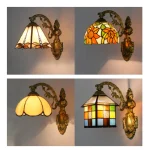 Arandela Luminária De Parede Estilo Tiffany - Imagem 2