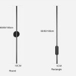 Arandela minimalista tubo linear - Imagem 3