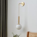 Arandela pendente bola de vidro - Imagem 4