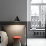 Arandela/Pendente fio longo design geométrico - Imagem 3
