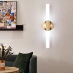 Arandela tubo acrílico luz led - Imagem 4