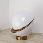Abajur Moderno Bola Branca - Imagem 2