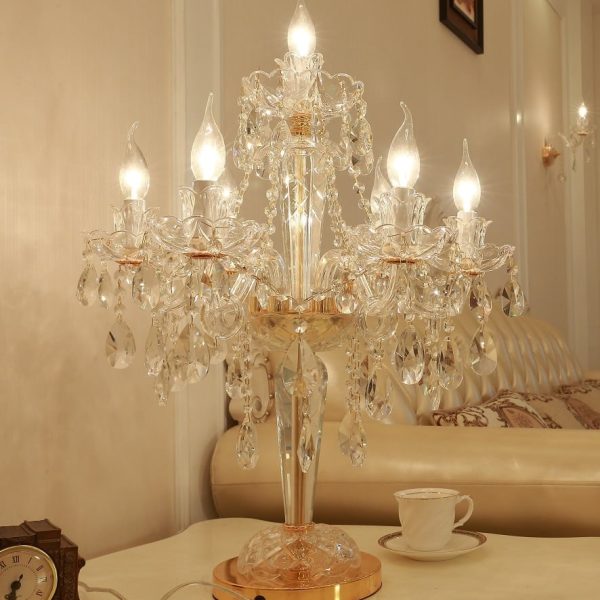 Abajur candeeiros cristal Maria Tereza