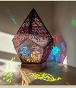 Abajur com luz led de projeção - Imagem 3