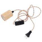 Pendente interruptor retrô