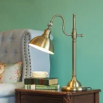 Luminária De Mesa Americano Retro Ferro Forjado Chapeado Design 2024/2025 - Imagem 2