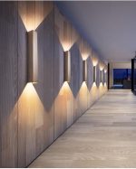 Luminária parede alumínio retangular - Imagem 4