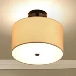 Luminária Sobrepor Design Americano De Ferro Forjado