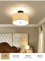 Luminária Sobrepor Design Americano De Ferro Forjado - Imagem 3