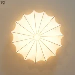 Luminária Sobrepor Korean Zen Art Tecido - Imagem 3