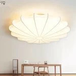 Luminária Sobrepor Korean Zen Art Tecido - Imagem 4