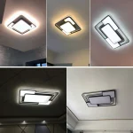 Luminária Sobrepor Minimalista Com Luz LED - Imagem 2