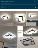 Luminária Sobrepor Minimalista Com Luz LED - Imagem 4