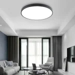Luminária Sobrepor Moderna Redonda Ultra-fina 5cm ac86-220v Bivolt - Imagem 2