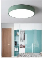 Luminária Sobrepor Moderna Redonda Ultra-fina 5cm ac86-220v Bivolt - Imagem 4