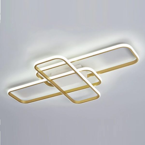 Plafon retangular minimalista led