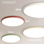 Luminária Sobrepor Redonda Contemporânea 2024/2025 De Led - Imagem 3