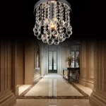 Luminária Sobrepor Redondo Pingente Cristal K9 2024/2025 - Imagem 4
