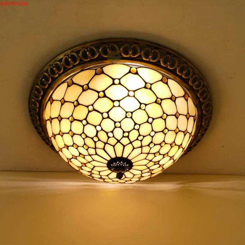 Luminária Sobrepor Turco Vintage Tiffan Art Decor - Imagem 3