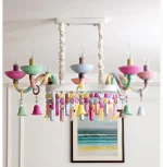 Lustre Colorido, Arco Íris, Pra Quarto Infantil Modelo 2024/2025 - Imagem 2
