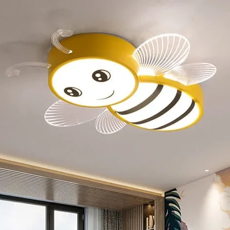 Luminária Infantil Quarto de Bebê, Formato Abelha