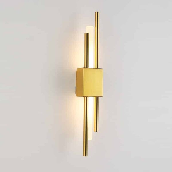 Arandela dupla linear moderna