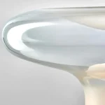 Abajur Cogumelo De Vidro Cogumelo Degradê - Imagem 3