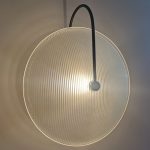 Arandela disco minimalista circulo