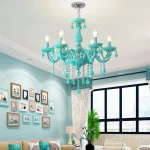 Lustre Verde Para Quarto Infantil Criança Modelo 2024/2025 - Imagem 2