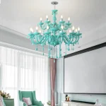 Lustre Verde Para Quarto Infantil Criança Modelo 2024/2025 - Imagem 3