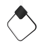 Pendente minimalista Losango vazado - Imagem 2