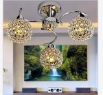 Plafon cromado cristal K9 - Imagem 2