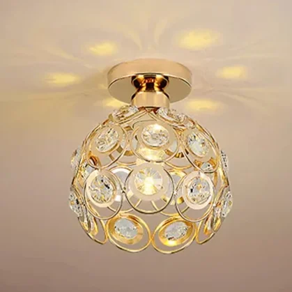 Luminária Sobrepor Cristal K9 Alumínio Design 2024/2025