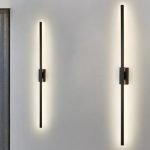 Arandela barra minimalista de led