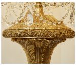 Luminária Lustre cristal de chão escultural estilo francês - Imagem 3