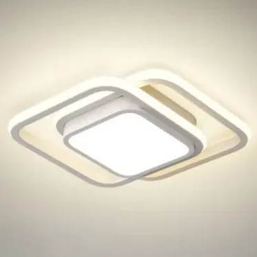 Luminária Sobrepor Moderna Alumínio Luz LED