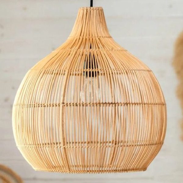 Pendente rustico rattan
