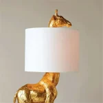 Abajur De Resina Designer Animal Girafa - Imagem 4
