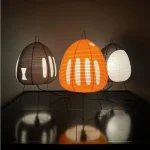Abajur Minimalista Japonês Estilo Akari Rice Paper - Imagem 3