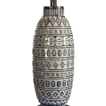 Abajur Moderno Cerâmica Vintage - Imagem 3