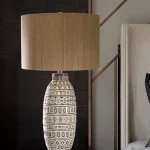 Abajur Moderno Cerâmica Vintage - Imagem 2