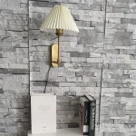 Abajur Origami Moderna Cúpula Plissado - Imagem 3