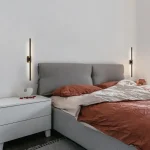 Arandela Alumínio Minimalista Linear Tubular - Imagem 2