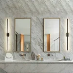 Arandela Alumínio Minimalista Linear Tubular - Imagem 4