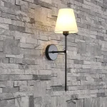 Arandela Design Americano Preto ou Dourado - Imagem 2