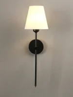 Arandela Design Americano Preto ou Dourado - Imagem 4