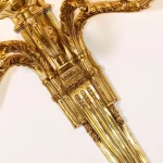 Arandela Design Francês Com Cúpula Maria Teresa - Imagem 3