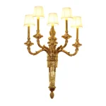 Arandela Design Francês Com Cúpula Maria Teresa - Imagem 4